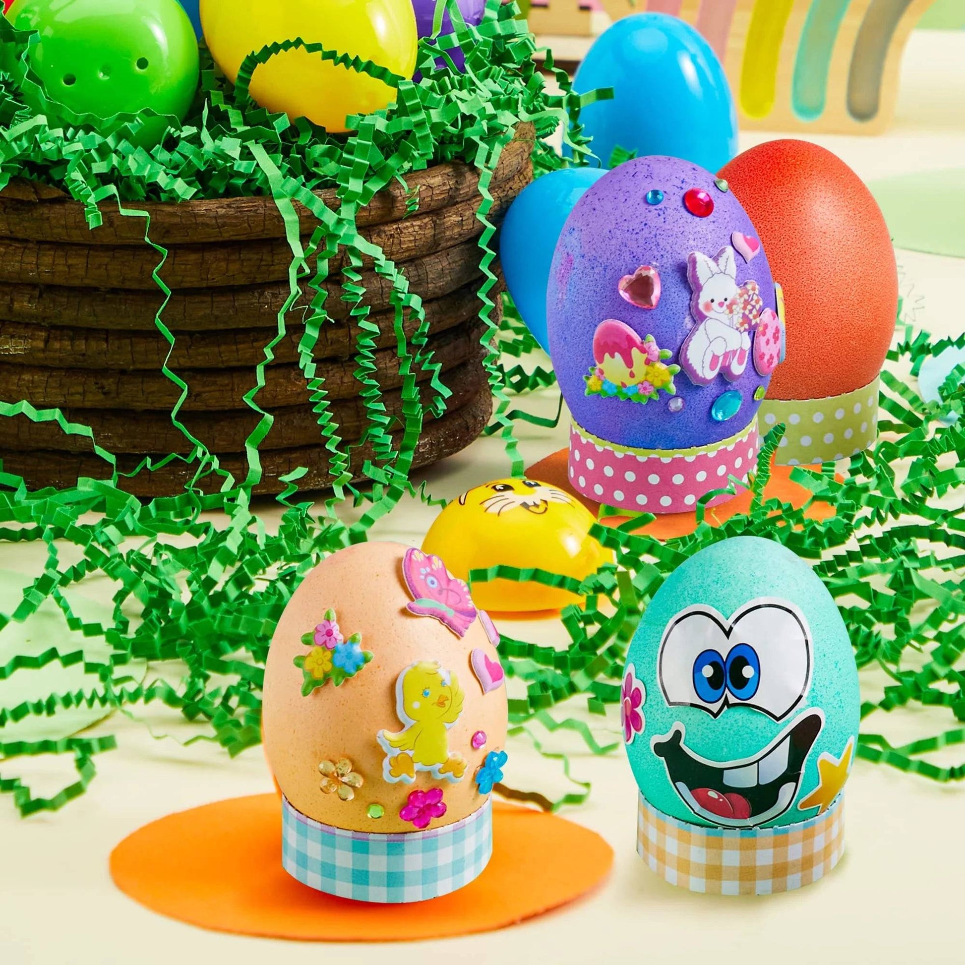 Klever Kit Easter Egg Dye Kit, DIY Easter Egg Decorating Kit for Easter Theme Party, Creativity Activity for Kids All Age