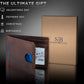 RFID-Blocking Slim Bifold Genuine Leather Minimalist Front Pocket Wallet for Men - Ideal Billfold Gift
