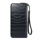Men's Luxury Short Frosted Leather Wallet - Retro Vertical Zipper Design, Multi-Card Holder, 2024 Edition