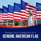 American Flags for outside 5X8 -American Flag 5X8 Made in USA -Heavy Duty Flags Outdoor with Embroidered Stars and Sewn Stripes 5X8 US Flag for High Wind- All Weather Flags