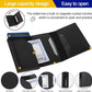 CHJGLNL Slim Wallet with Apple AirTag Integration - Smart Wallet for Enhanced Tracking